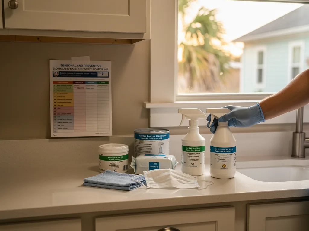 Seasonal and Preventive Biohazard Care for South Carolina Homes